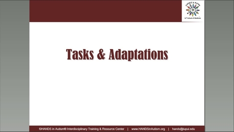 Thumbnail for entry Webinar Series for Edu Environments_2. Tasks and Adaptations