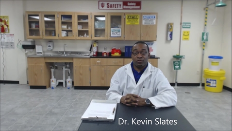 Thumbnail for entry Introduction to the Industrial Hygiene Laboratory Instructional Videos by Dr. Kevin Slates (OSH)