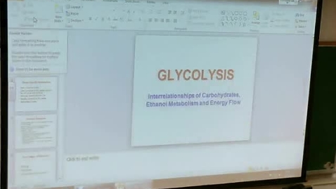 Thumbnail for entry Glycolysis