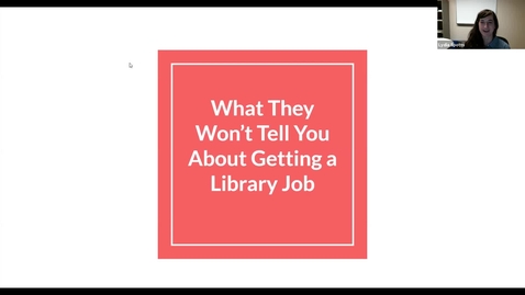 Thumbnail for Allison Rand,  LIS Industry Speaker Series