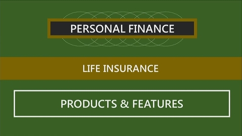 Thumbnail for F260 08-3 Life Insurance Products &amp; Features