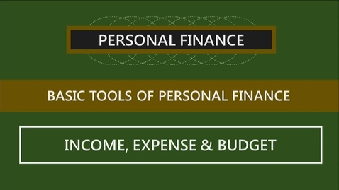 Thumbnail for F260 02-2 Income, Expenses &amp; Budgets