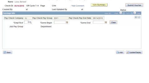 Thumbnail for Adjustment Voucher anatomy:  header