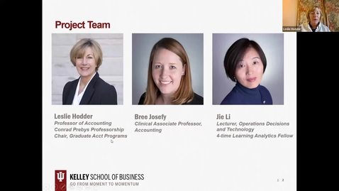 Thumbnail for The Factors that Influence Entry, Exit and Progress along Students' Pathways to Success: An Examination of A100 - Leslie Hodder, Bree Josefy, and Jie Li