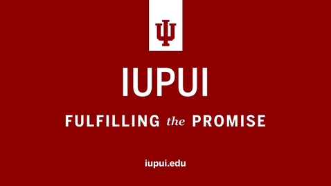 Thumbnail for Meet John Watson, IUPUI Faculty Council President - October 2018
