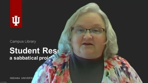 Thumbnail for Investigation of Undergraduate Student Research: Developing a Best Practice Plan for IU East with Assessments