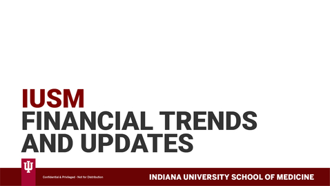 Thumbnail for entry Financial Trends &amp; Updates