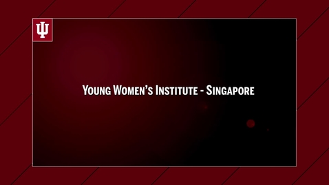 Thumbnail for entry Welcome to YWI Singapore