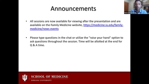 Thumbnail for 2024.04.17.Carli Whittington: Are Dermatologists Only Skin Deep: Practical Tips and Tricks for the Family Medicine Physician