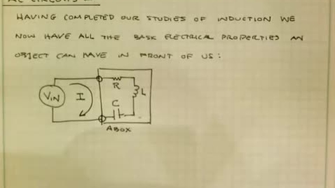 Thumbnail for AC Circuits I