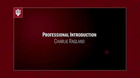 Thumbnail for 2017_06_07_Sales-CharlieRagland-ProIntro (upload 6/15)