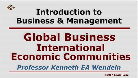 Thumbnail for X100 02-2 International Economic Communities