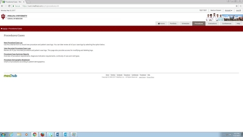Thumbnail for Students-Viewing Recorded Procedures-IUSM MedHub 