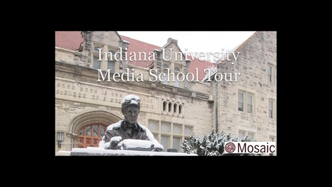 Thumbnail for entry Indiana University Media School Tour