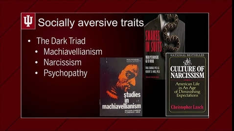 Thumbnail for entry M02V06 The Dark Triad