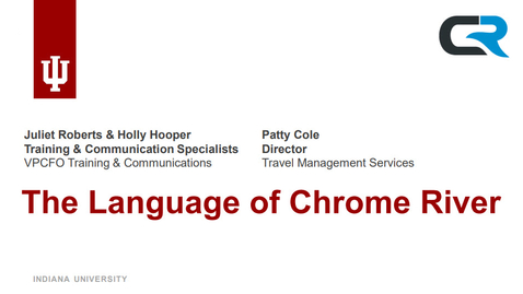 Thumbnail for The Language of Chrome River