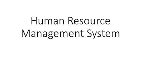 Thumbnail for entry HRMS - Accessing the Human Resource Management System