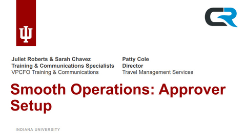 Thumbnail for Smooth Operations: Approver Setup