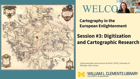 Thumbnail for entry 2021 March 23, &quot;Digitization and Cartographic Research&quot; - Part 3/3, History of Cartography Virtual Discover Series