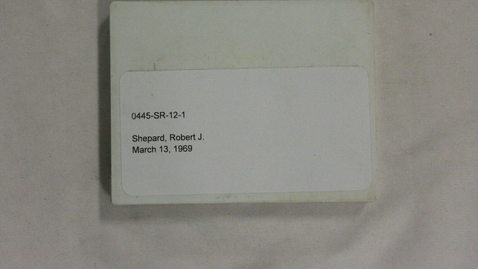 Thumbnail for [Letter from Robert Shepard:] March 13, 1969 [Part 2]