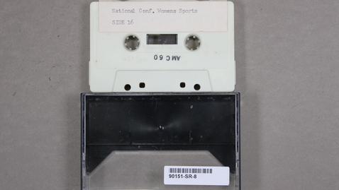Thumbnail for The National Conference on Women's Sports. Recording 15 and 16 [Side 2]