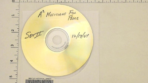 Thumbnail for Digital Materials &gt; Ann Arbor Musicians for Peace, December 19, 2004 &gt; Disc 2 of 2