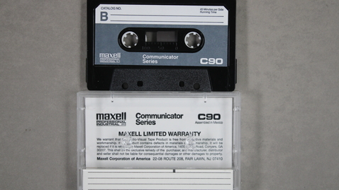 Thumbnail for Ambassador Woodcock Press Conference - Tape 1 [Side 1]