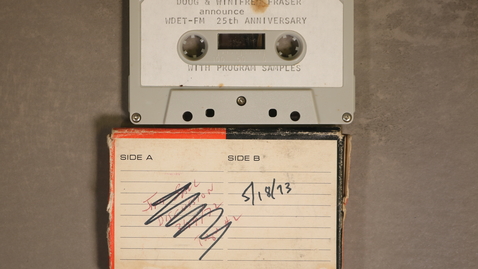 Thumbnail for Doug &amp; Winifred Fraser announce WDET-FM 25th Anniversary with Program Samples [Side 1]