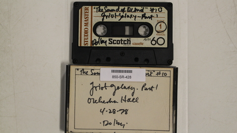 Thumbnail for entry WDET, Detroit &quot;The Sound of Detroit,&quot; show tape 10 - Griot Galaxy Part 1 - Orchestra Hall [Side 2]