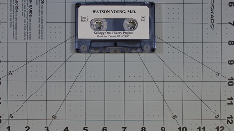 Thumbnail for entry Watson Young, M.D. Interview Tape 2 of 3 [Side 2]
