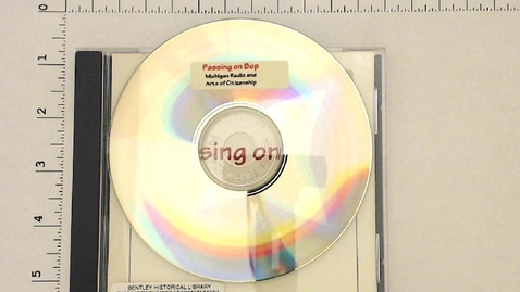 Thumbnail for Project Files &gt; Radio Documentaries &gt; Audio recordings &gt; Passing on Bop, April 2002