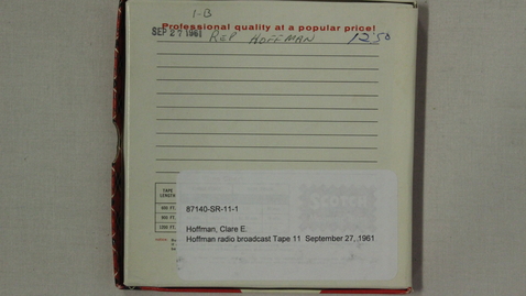 Thumbnail for Hoffman radio broadcast [Part 1]