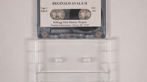 Thumbnail for Reginald Ayala interview, tape 3 [Side 2]