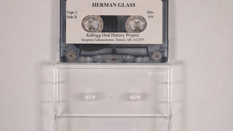 Thumbnail for Herman Glass interview, tape 2 [Side 2]
