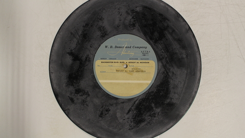 Thumbnail for &quot;Philip A. Hart audition&quot;: [Side 1 - No Side 2]
