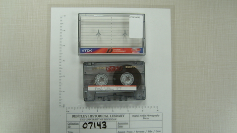 Thumbnail for 2001 Hastings Street Project Interview with Joseph Brown and Fred Williams. [Side
                1; no side 2]