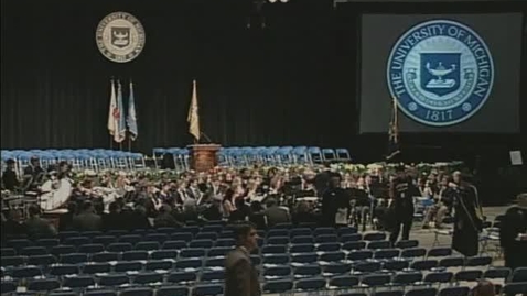 Thumbnail for Mary Sue Coleman, 2003 &gt; Inauguration, March 27, 2003 &gt; Digital Video Recording