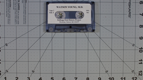 Thumbnail for entry Watson Young, M.D. Interview Tape 2 of 3 [Side 1]