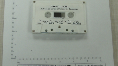 Thumbnail for entry The Auto Lab: A Broadcast Service of Automotive Technology - Bronx Community College [Side 2]