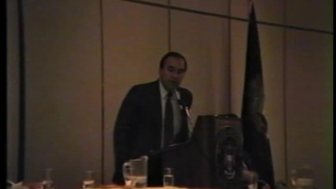 Thumbnail for &quot;Senator John Engler Speech before Police Chiefs Association, &quot; Clarion Hotel, Lansing