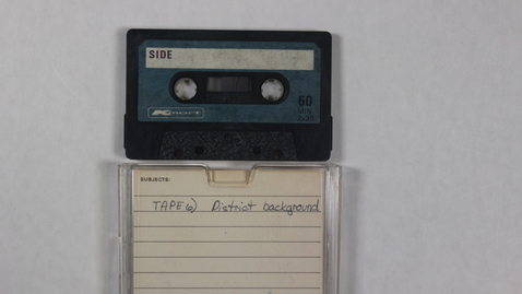 Thumbnail for PFASD Orientation, Tape 6 - District background &quot;- Awareness and Identity in a Bicultural Society&quot; [Side 2]