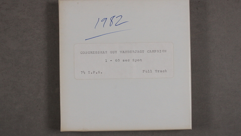 Thumbnail for 1982 Campaign - 60 sec. Spot [Side 1 - No Side 2]