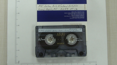 Thumbnail for Michigan Latino Arts &amp; Culture Intiative; Grand Rapids, MI; Tape 1 [Side 2]