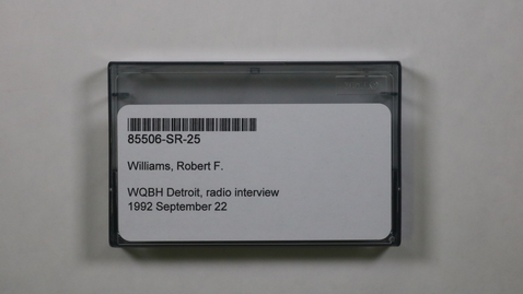 Thumbnail for WQBH Detroit, radio interview [Side 1 - No Side 2]
