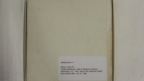 Thumbnail for Benjamin Freedman, Washington, D.C.; Rev. McKenzie, Staffin, Rood, Detroit, Michigan [Part 2]