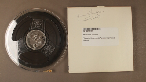 Thumbnail for The Art of Departmental Administration Tape 3 [Side 1 - No Side 2]