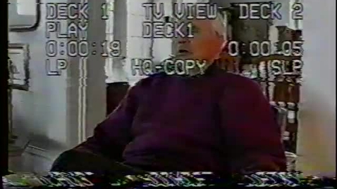 Thumbnail for University of Michigan interview with Judge Lincoln regarding Frank Murphy