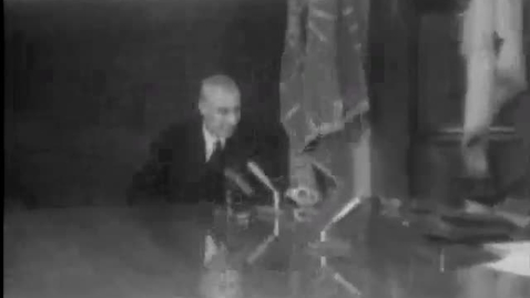 Thumbnail for Press Conference: Robert Oppenheimer