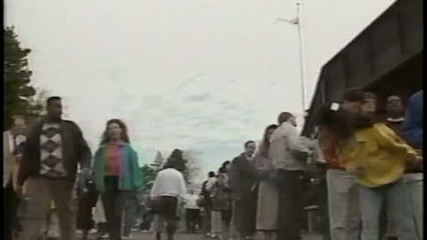 Thumbnail for Hail to the Victors, Hail to the Chief: Highlights from the 1991, University of Michigan Spring Commencement, 1991