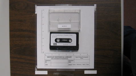 Thumbnail for University of Michigan Basketball Investigation on Osgood File Radio Program [Side 1; no Side 2]